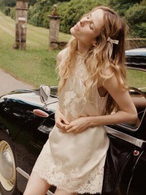 Doen Valeria Dress in Sea Salt